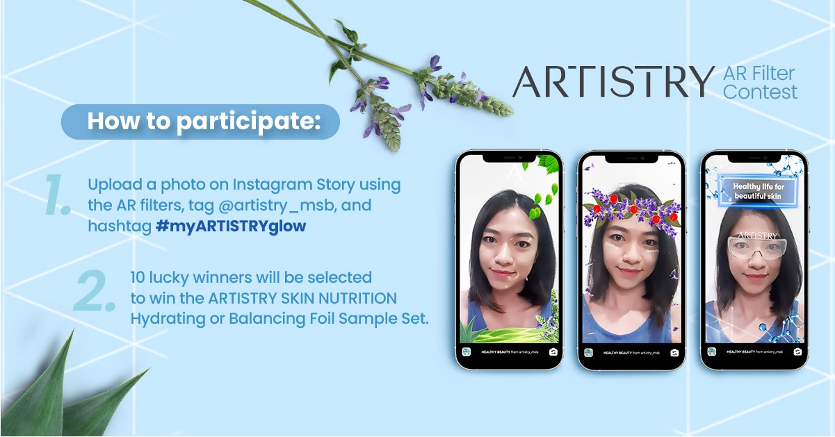 ARTISTRY Malaysia AR Filter Campaign
